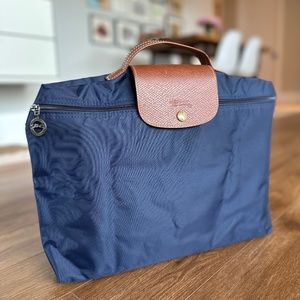 Longchamp Le Pliage Briefcase Document Holder
